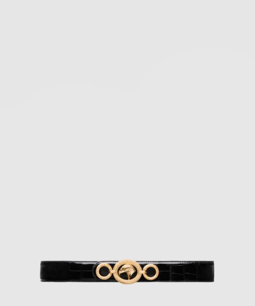 스테파노 리치 디아망테 크로커 벨트 N381CM-C581O